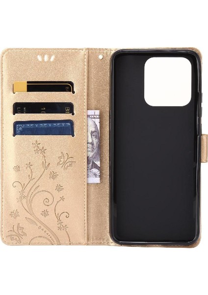 Xiaomi Redmi 12C Kickstand Manyetik Kapatma Pu Deri Bilek Için Filp Durumda (Yurt Dışından) fiyatları