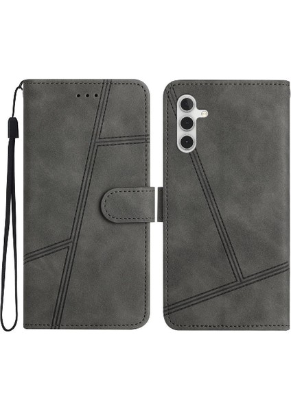 Samsung Galaxy A34 5g Için Flip Case Cüzdan Pu Deri Kart Yuvaları Tutucu (Yurt Dışından)