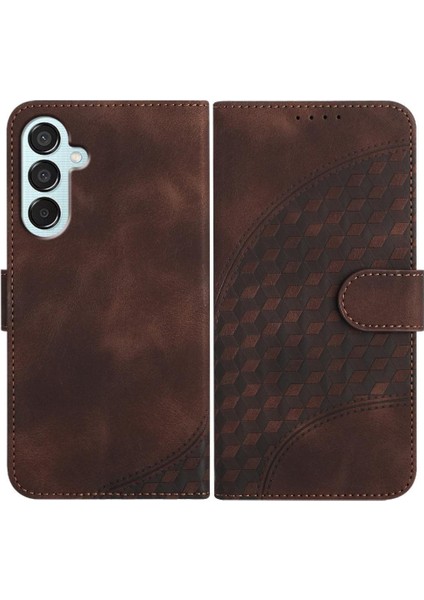 Samsung Galaxy Flip Flip Iş Darbeye Deri Kılıf Pu Için Flip Case (Yurt Dışından)