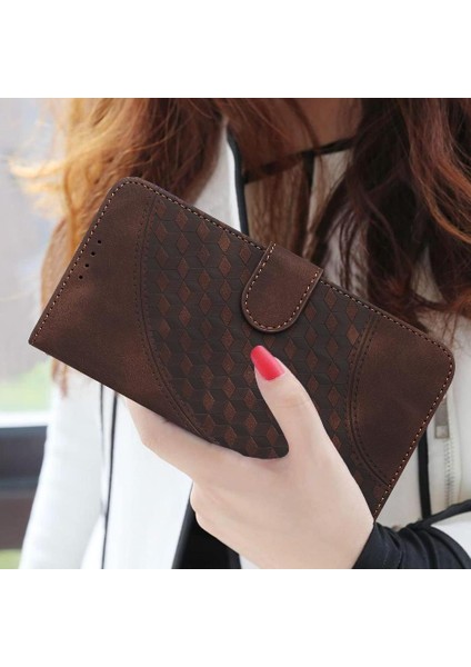 Samsung Galaxy Flip Flip Iş Darbeye Deri Kılıf Pu Için Flip Case (Yurt Dışından)