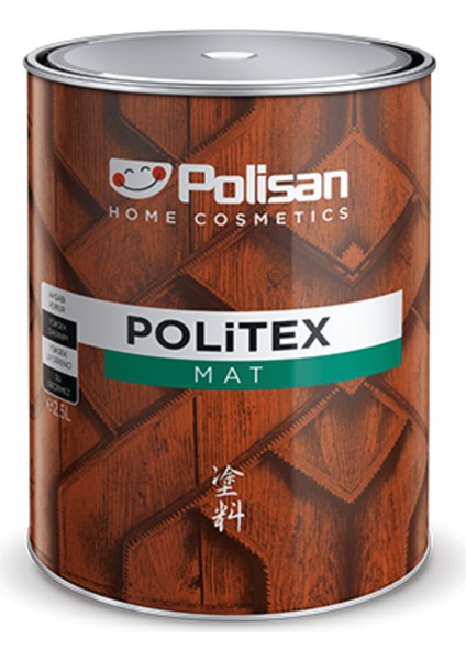 Politex Mat Vernikli Ahşap Koruyucu 15LT Yeşil
