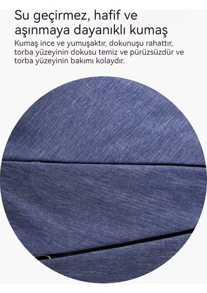 Hırsızlığa Karşı Kişisel Çanta Göğüs Çantası Erkek Yeni Saklama Çantası Omuzdan Askili Çanta Crossbody Çanta Seyahat Küçük Sırt Çantası (Yurt Dışından)