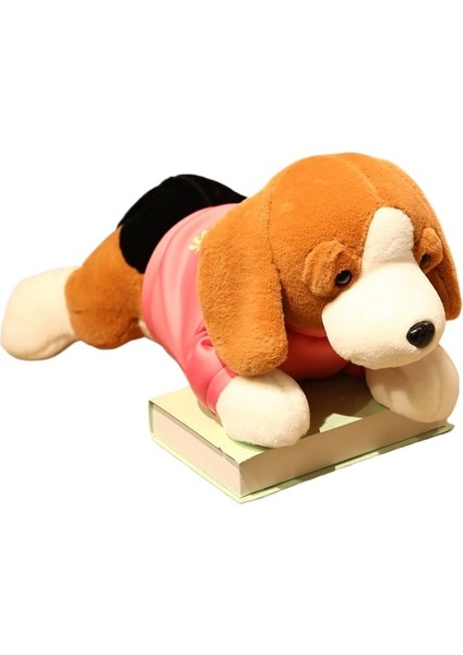 40 cm Kawaii Dolması Köpek Peluş Oyuncak Yalan Beagle Yavru Köpek Giysi ile Yumuşak Yastıklar Sevimli Hayvanlar Bebek Bebek Kız Doğum Günü Hediyesi | Doldurulmuş Peluş Hayvanlar (Yurt Dışından)