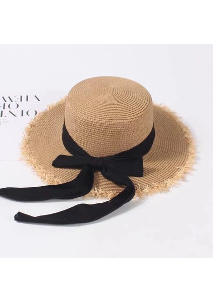 Yaz Dış Mekan Güneş Koruması Uv Vizörlü Kadın Şapkası (Yurt Dışından)