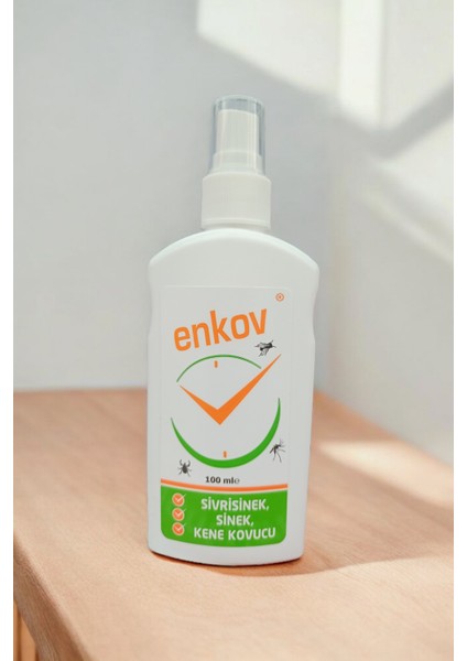 Girist Enkov Kene, Karasinek ve Sivrisinek Kovucu Losyon 100 ml 2 Adet