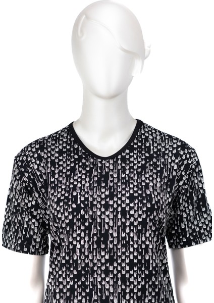 Kadın Turlu Viskon Penye Anne Bluz Damlam Desenli Kısa Kollu Likralı fiyatları