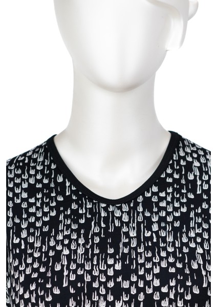 Kadın Turlu Viskon Penye Anne Bluz Damlam Desenli Kısa Kollu Likralı indirimleri