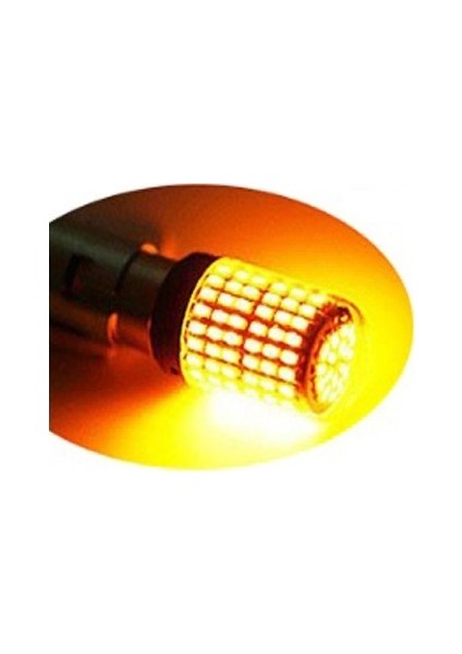 Oto LED Sinyal Ampulü 144 LED Turuncu Tak Kullan Ürün modelleri