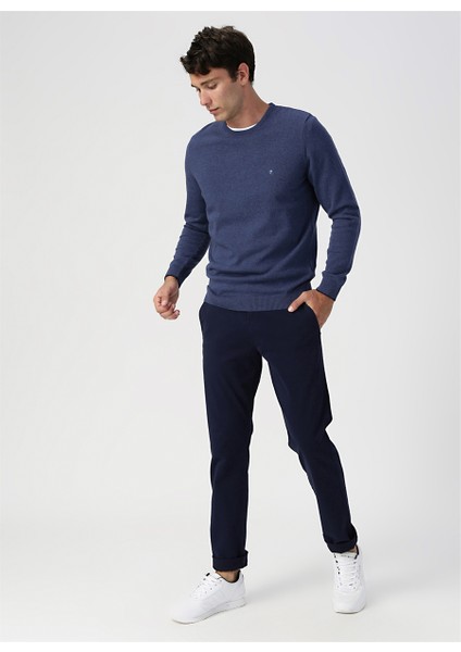 Slim Fit Lacivert Erkek Smart 360 Flex Ultimate Chino Pantolon 79488-0012 Beden: 30-32