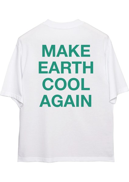 Meca Oversize T-Shirt Kadın - Beyaz fiyatları