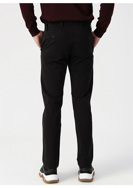 Düşük Bel Dar Paça Dar Siyah Erkek Pantolon 79488-0006 Beden: 31-32 fırsatları