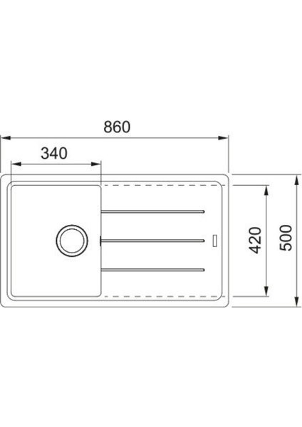 Basis Bfg 611-86 Nero Granit Evye-Active Plus Doccia 2.0 Batarya Seti