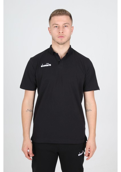 Pique Kamp T-Shirt Siyah