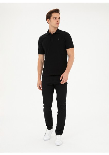 Siyah Erkek Slim Fit T-Shirt GTP04IY024 fırsatları