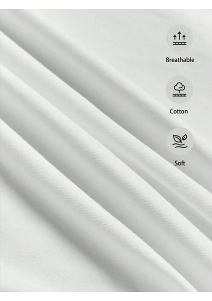 Smile Kalp Baskılı Kız Çocuk Pamuklu Bisiklet Yaka Basic Tshirt