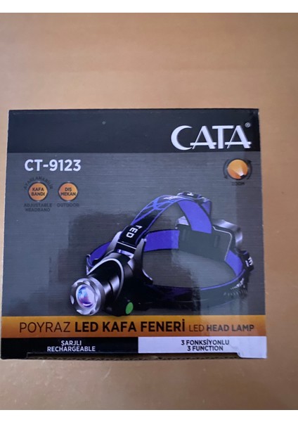 LED Kafa Feneri CT-9123 modelleri