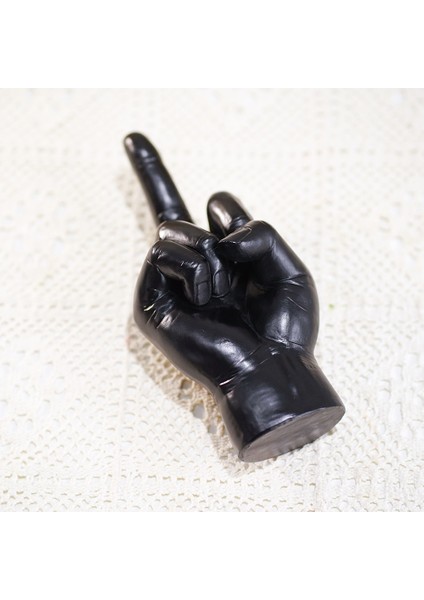 Amerikan Orta Parmak Hareketi Yaratıcı Kişiselleştirilmiş Parmak Heykel Ev Yatak Odası Reçine El Sanatları Süsler (Yurt Dışından) fiyatları