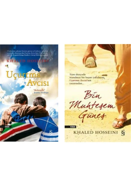 Uçurtma Avcısı - Bin Muhteşem Güneş - 2 Kitap - Khaled Hosseini (MİDİ BOY)