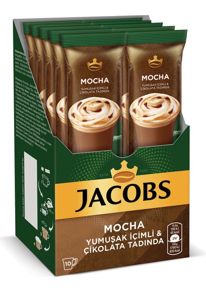 Mocha 10'lu - Yumuşak İçimli & Çikolata Tadında
