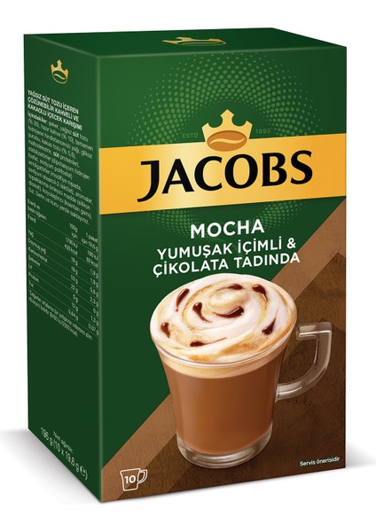Mocha 10'lu - Yumuşak İçimli & Çikolata Tadında