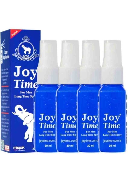 Joy Time Sprey 4 Adet  Geciktiricili Sprey (Hediyeli)