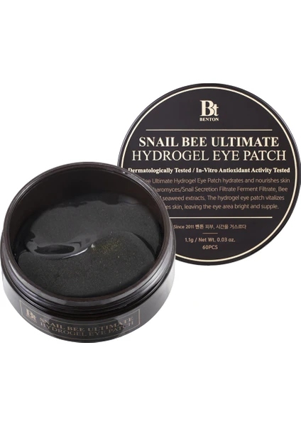 Snail Bee Ultimate Hydrogel Eye Patch - Salyangoz Özlü Göz  Cilt Maskesi