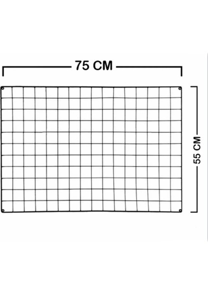 Fotoğraf Askısı Tel Duvar Panosu Metal Pano Notluk Anı Çerçevesi 55X75
