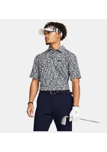 Erkek Ua Playoff 3.0 Baskılı Polo 1378677-416
