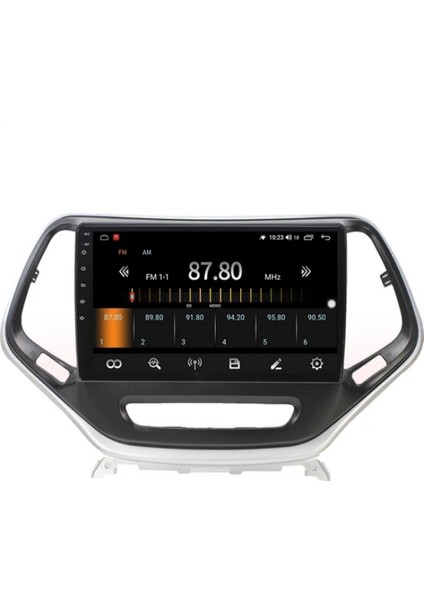 Jeep Cheroke 2014-2017 Android 4gb Ram 64GB Rom Carplay Navigasyon Multimedya