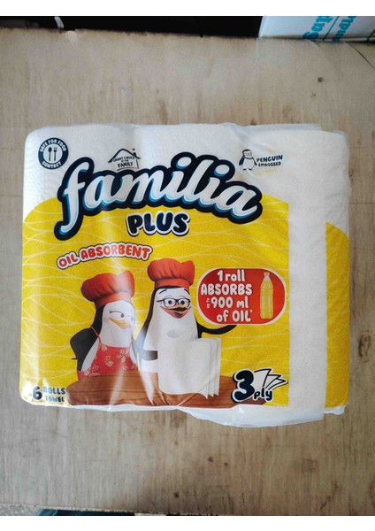 Plus 6 Lı Rulo Havlu