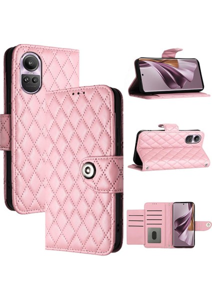 Oppo Oppo 10 Pro 5g Için Kılıf Cüzdan Kapak Kart Tutucu Bilek Şeridi Şık (Yurt Dışından)