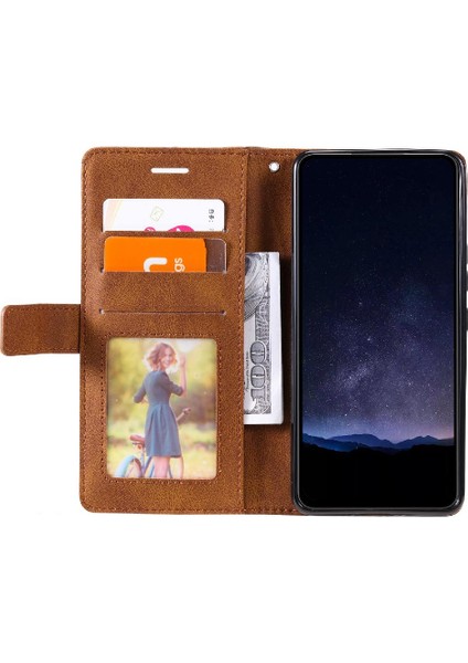 Xiaomi Redmi Için Not 13 4g Pu Deri Darbeye Manyetik Cüzdan (Yurt Dışından)