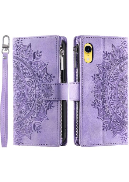 IPhone Xr Mikrofiber Astar Iç Karbon Fiber Pu ile Eklenmiş (Yurt Dışından)
