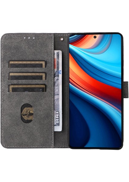 Xiaomi Poco X6 Neo 5g Pu Deri Manyetik Kapatma Rfıd Engelleme (Yurt Dışından)