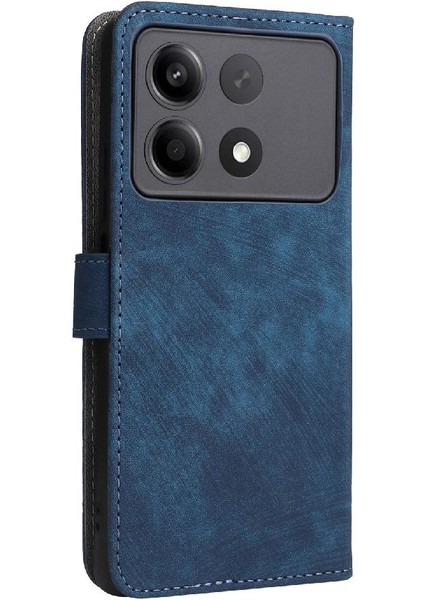 Xiaomi Poco X6 Neo 5g Pu Deri Manyetik Kapatma Rfıd Engelleme (Yurt Dışından)