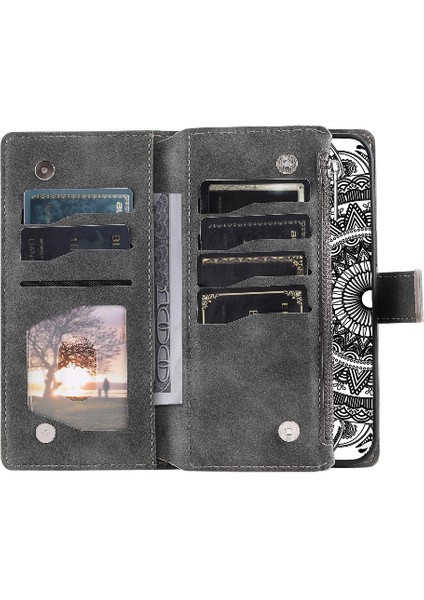 IPhone 11 Için Kılıf Pro Max Mikrofiber Astar Içinde Alüminyum Metal Logo (Yurt Dışından)
