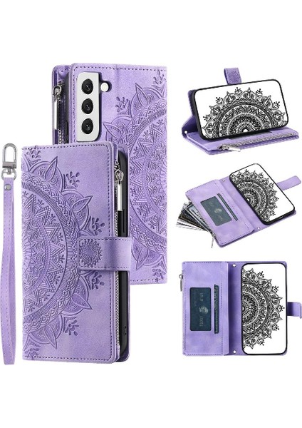 Samsung Galaxy S22 Artı Kırmızı Dikey Çizgili Karbon Fiber Pu (Yurt Dışından)