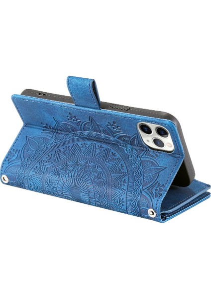 IPhone 11 Için Kılıf Pro Max Mikrofiber Astar Içinde Alüminyum Metal Logo (Yurt Dışından)