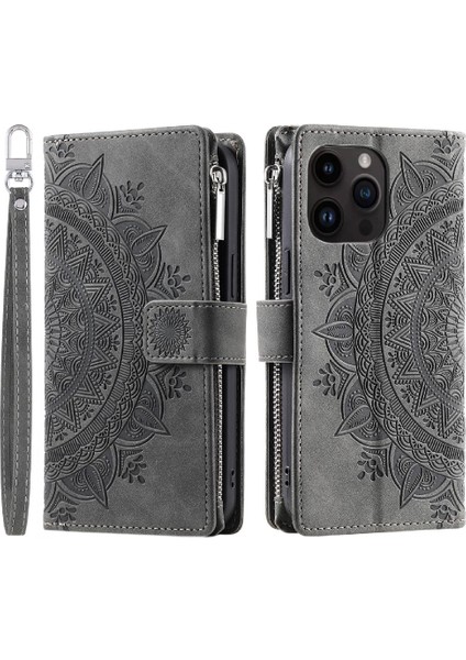 IPhone 15 Için Kılıf Pro Max Alüminyum Metal Logo Mikrofiber Astar Içinde (Yurt Dışından)
