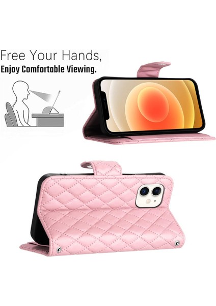 IPhone 12 Için Kılıf Cüzdan Kapak Bilek Şerit Kart Tutucu Darbeye Şık (Yurt Dışından) modelleri