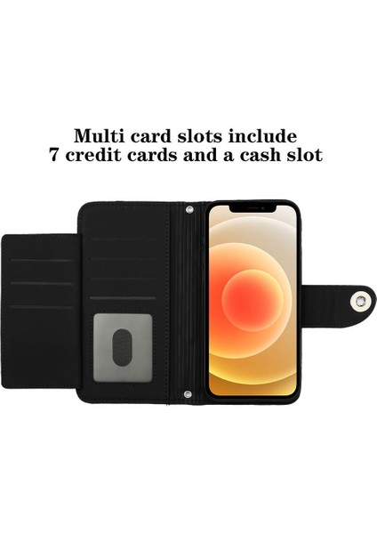 IPhone 11 Için Kılıf Cüzdan Kapak Kart Tutucu Darbeye Şık Koruyucu (Yurt Dışından) fırsatları