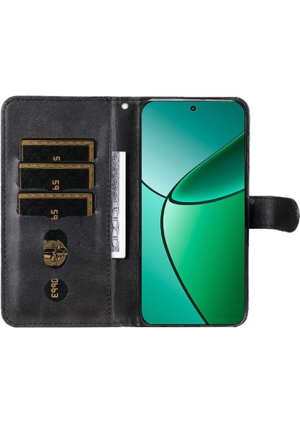 Realme 12 Artı Koruyucu Kapak Için Kılıf Kart Yuvası Sahipleri Deri Fermuar (Yurt Dışından) indirimleri