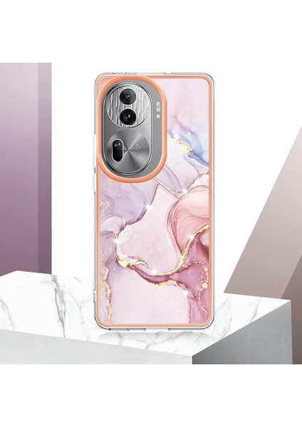 Oppo Oppo 11 Pro 5g Için Kılıf Ince Tpu Mermer Desen Koruma Yumuşak Tampon (Yurt Dışından)