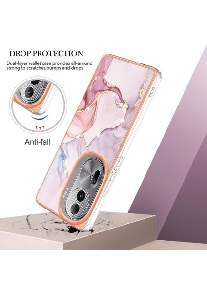 Oppo Oppo 11 Pro 5g Için Kılıf Ince Tpu Mermer Desen Koruma Yumuşak Tampon (Yurt Dışından)