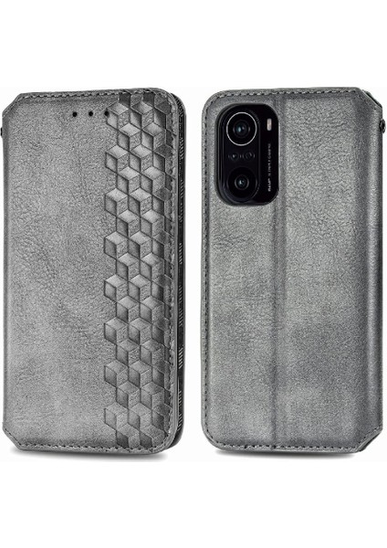 Xıaomı Redmi Için Kılıf K40 Pro Zarif Iş Deri Kılıf Cüzdan Çevirin (Yurt Dışından)