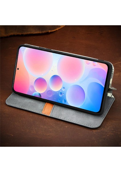 Xıaomı Redmi Için Kılıf K40 Pro Zarif Iş Deri Kılıf Cüzdan Çevirin (Yurt Dışından) indirimleri