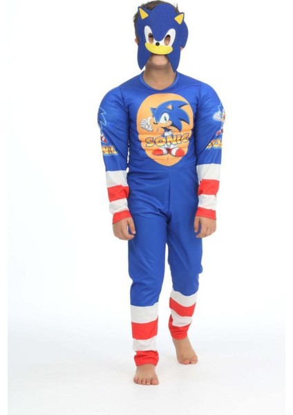 Sonic Kaslı Kostüm