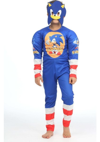 Sonic Kaslı Kostüm