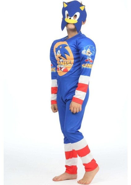 Sonic Kaslı Kostüm