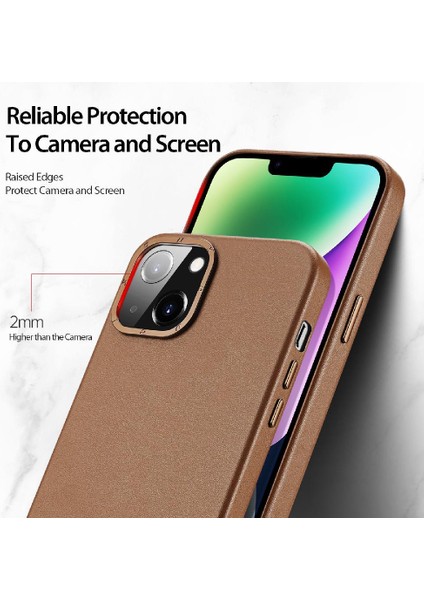 IPhone 14 Için Dux Ducase Durumda Katı Renk Telefon Kılıfları Anti-Parmak Izi (Yurt Dışından) modelleri